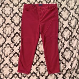Talbots Berry Colored Corduroys, Size 18